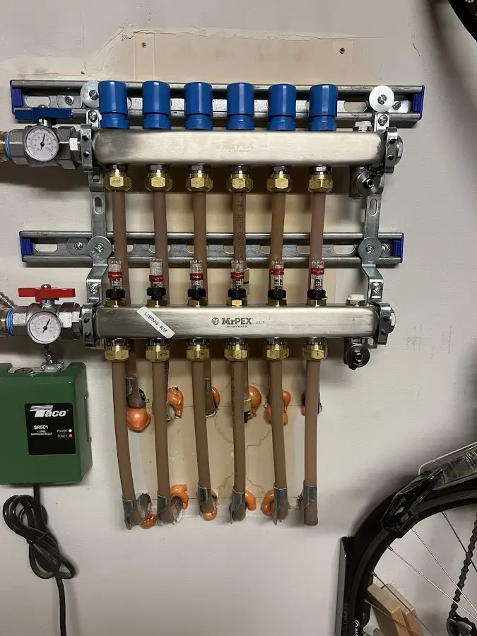 Plumber performing Water Heater Repair at a residential property in St. Marys