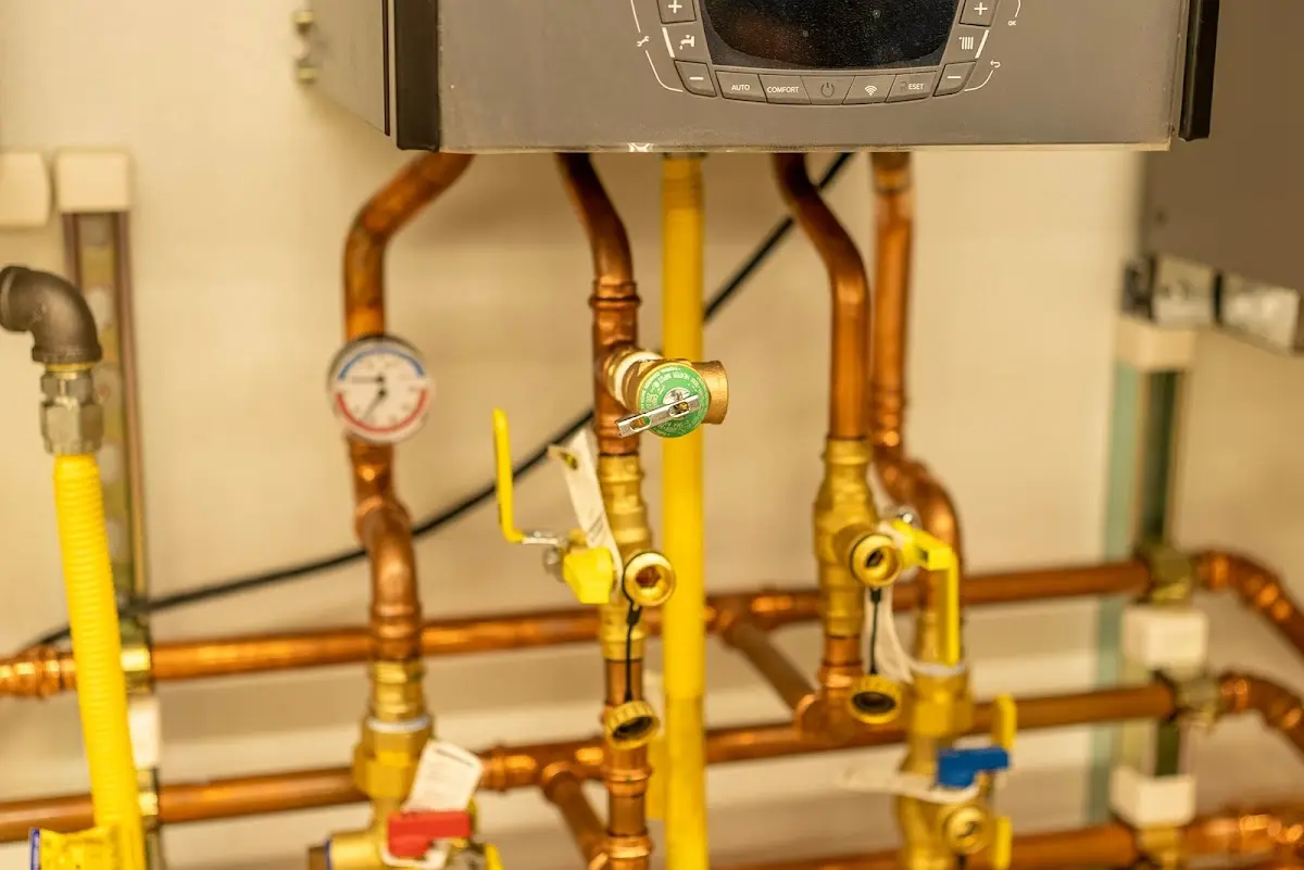 Licensed technician providing Slab Leak Repair for a homeowner in St. Marys